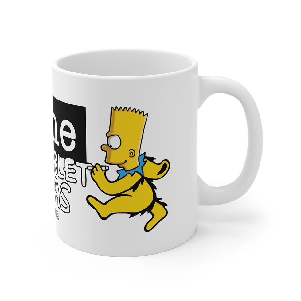 Thumbnail: Sublime Wrote Scarlet Begonias Mug 11oz