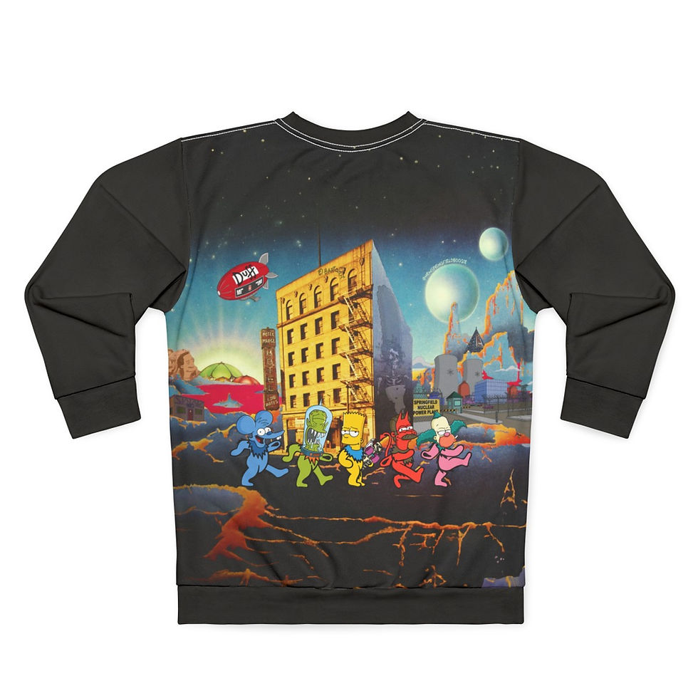Thumbnail: Martian Bears Crewneck Sweatshirt (All Over Print)
