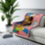 Thumbnail: To Lay Me Down 60" Sherpa Fleece Blanket