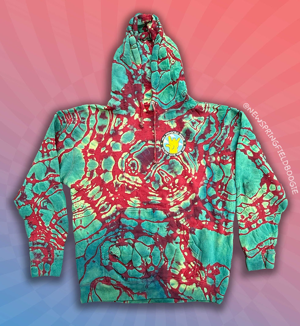 Thumbnail: In & Out of the Garden He Goes Tie-Dye Hoodie