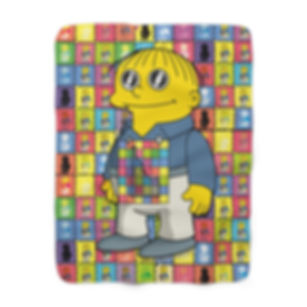 Ramble On Ralph 60" Sherpa Fleece Blanket