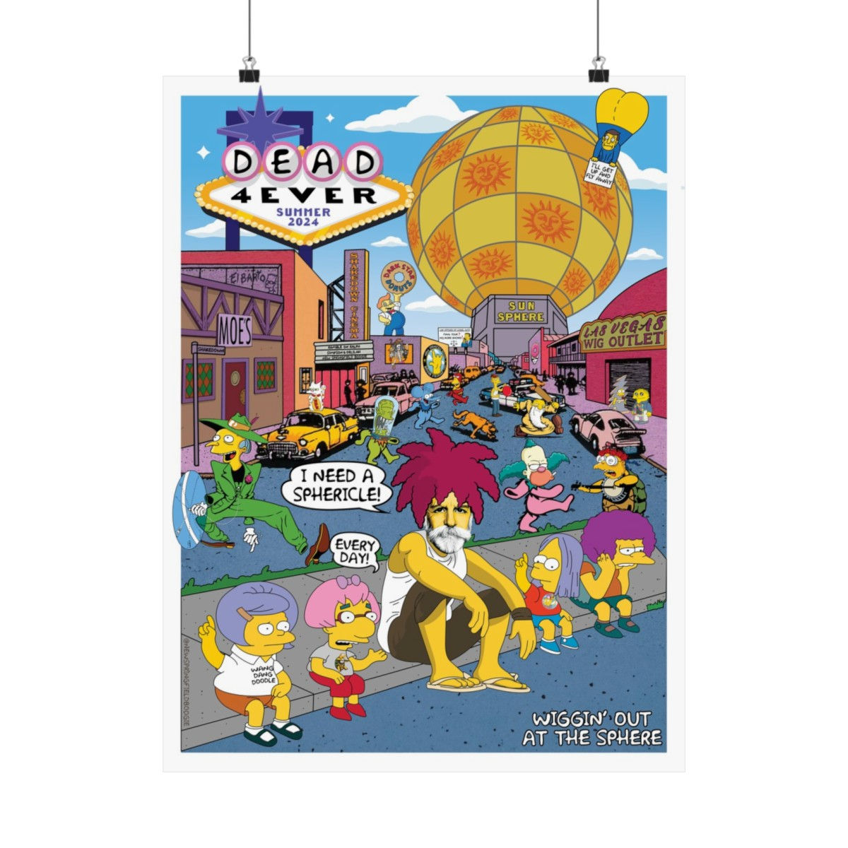 I Need a Sphericle Print