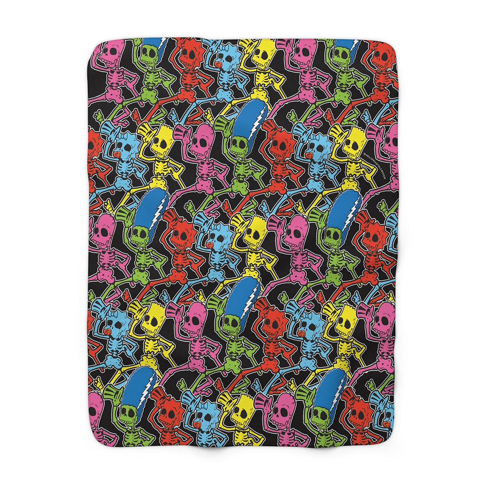 Don't Tell Me This Town Ain't Got No Bart 60" Sherpa Fleece Blanket