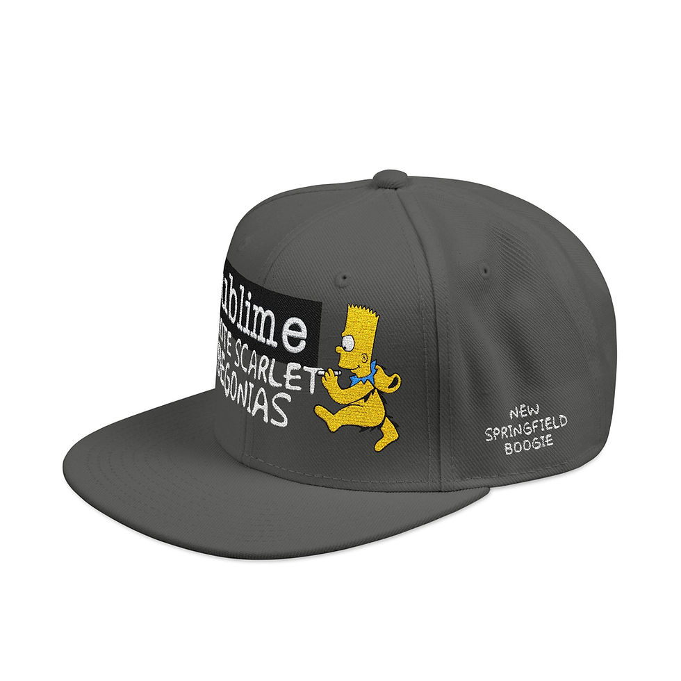 Thumbnail: Sublime Wrote Scarlet Begonias Snapback (Embroidery)