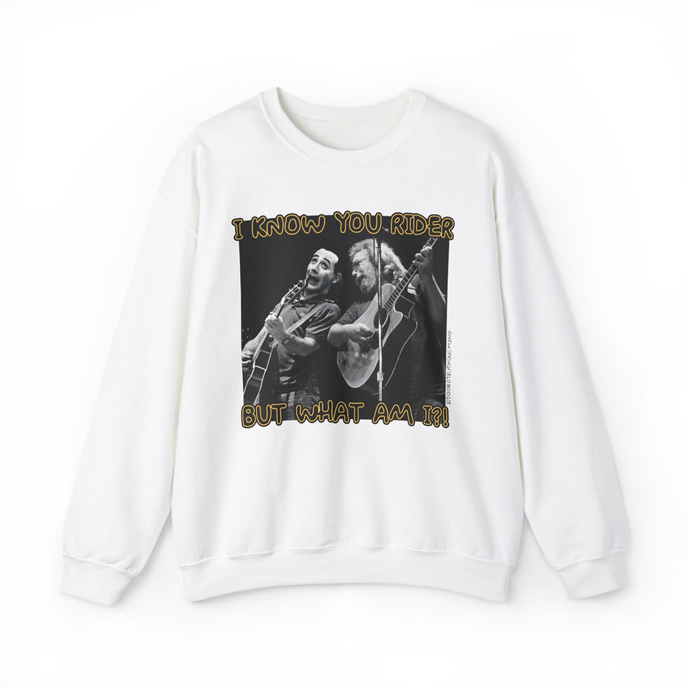 Thumbnail: I Know You Rider, But What Am I?! Crewneck Sweatshirt