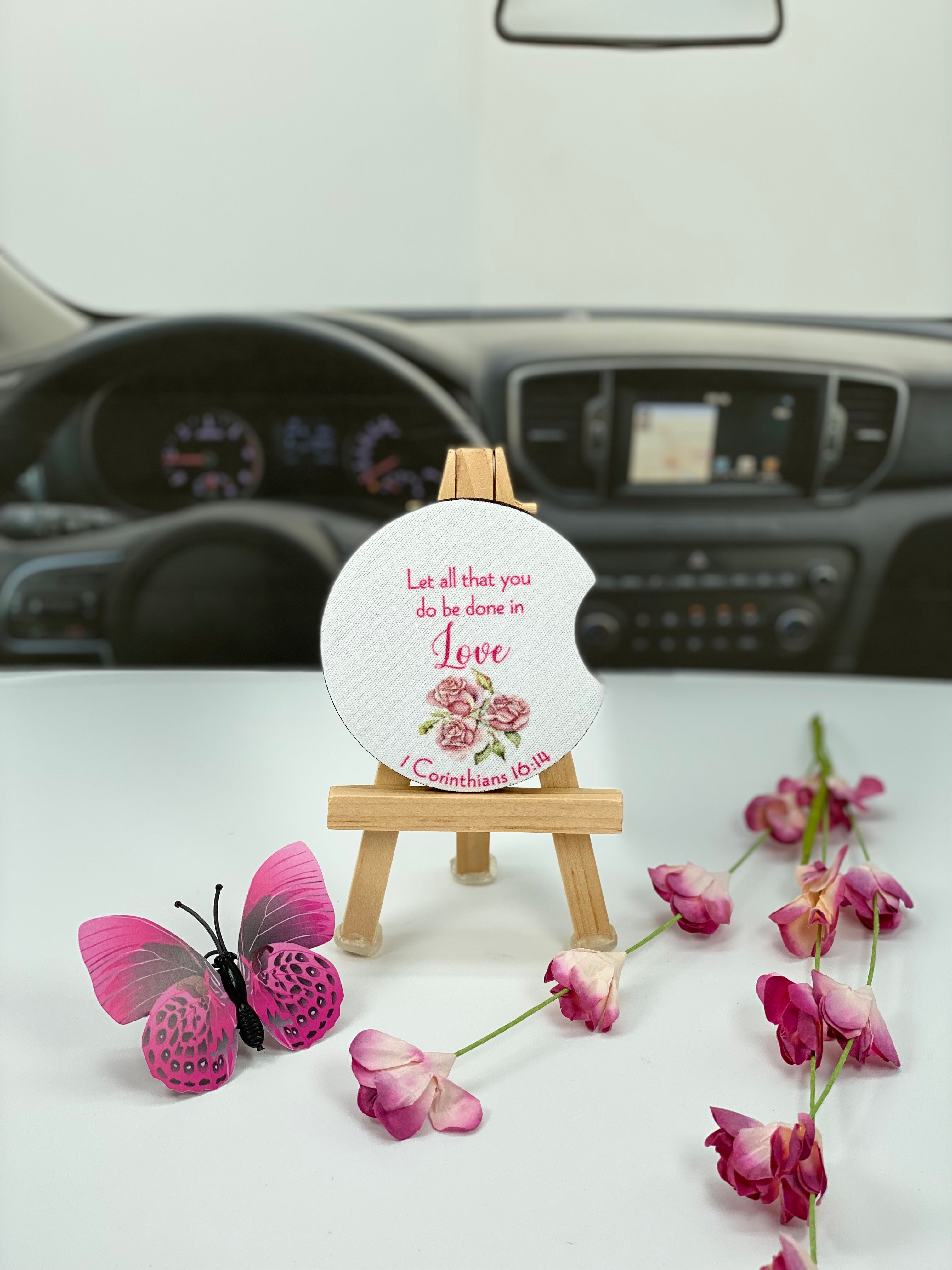 Car Coaster, "Let All That You Do Be Done In Love"