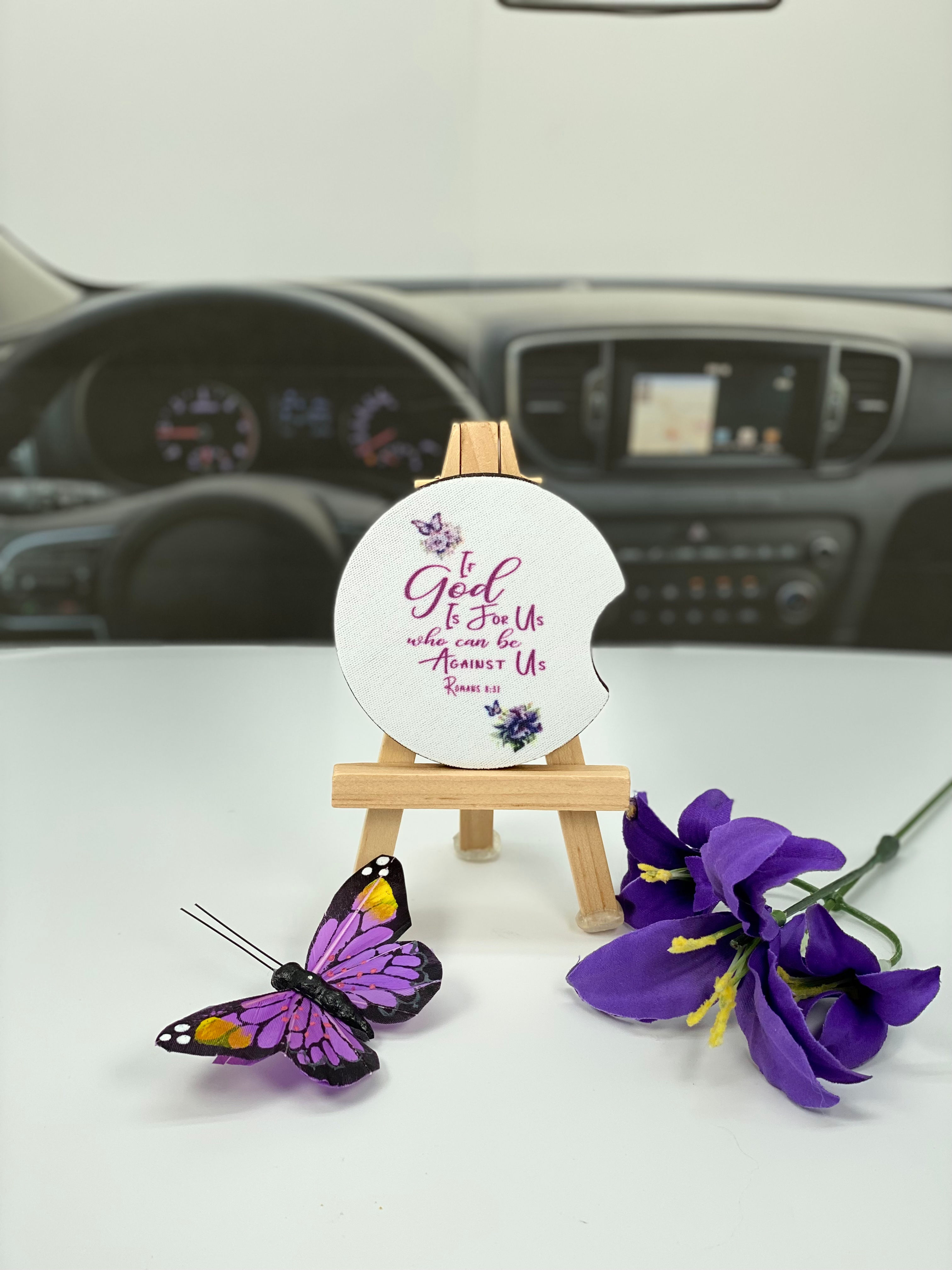 Car Coaster, "If God is for Us, Who Can Be Against Us."