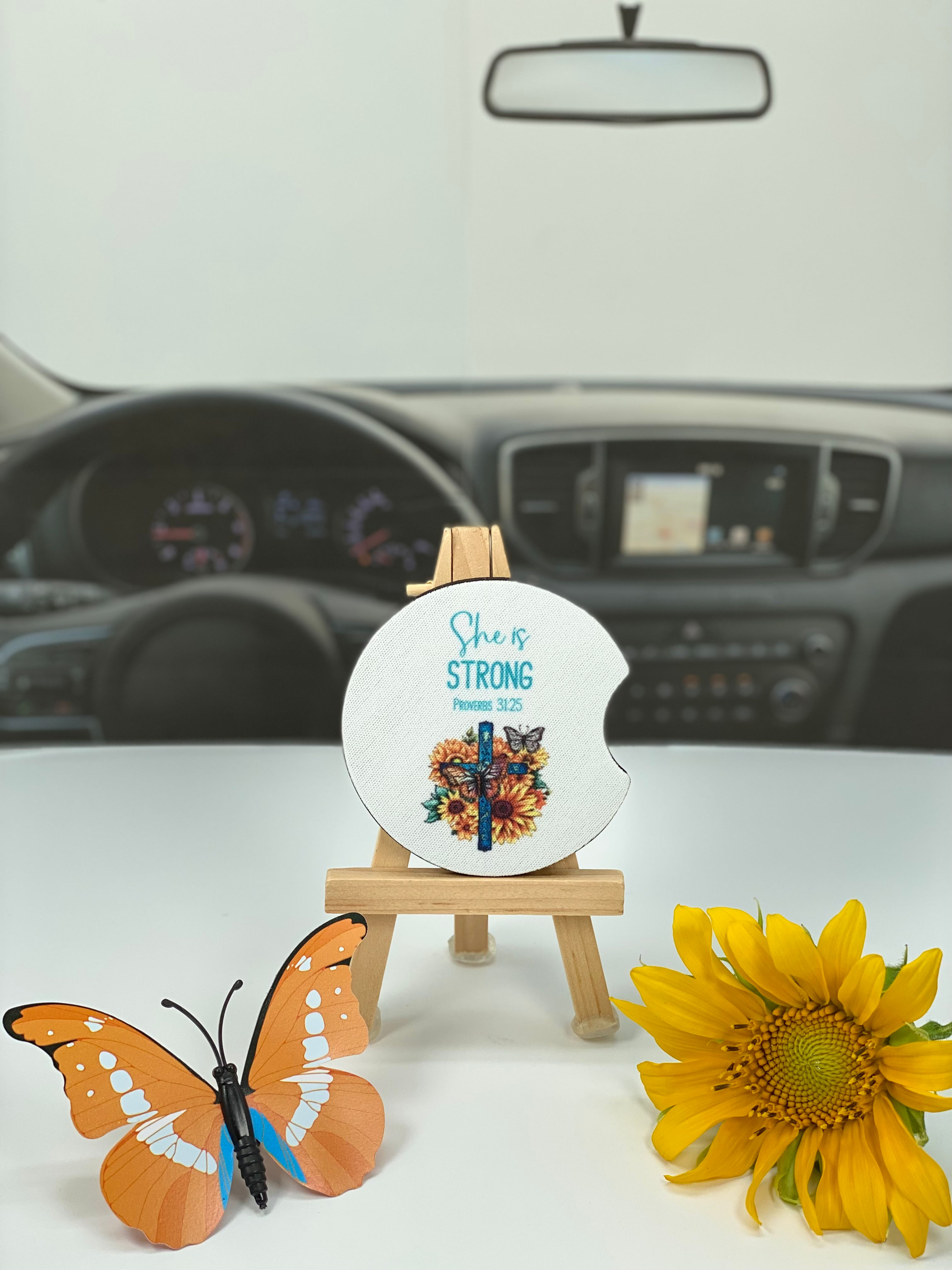 Car Coaster, "She is Strong"