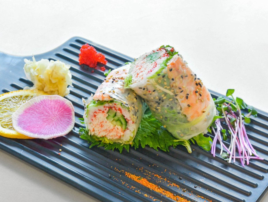 Arranged Food and Objects