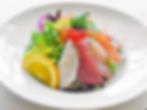 Salade sashimi