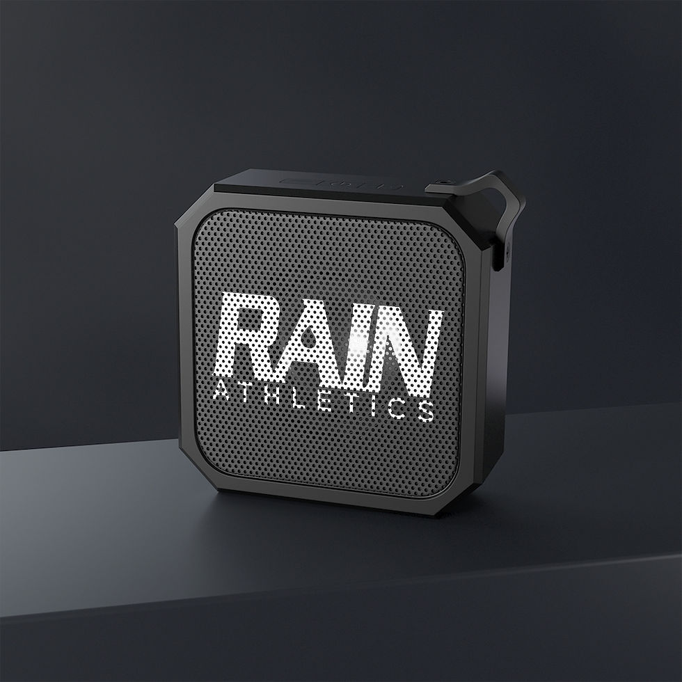 Thumbnail: Rain Logo - Blackwater Outdoor Bluetooth Speaker