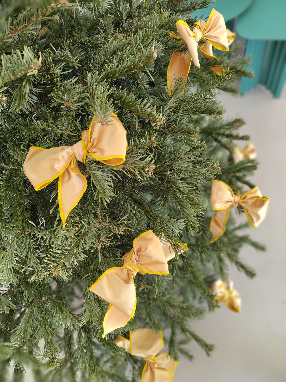 Rubans décoratifs en tissu upcyclé