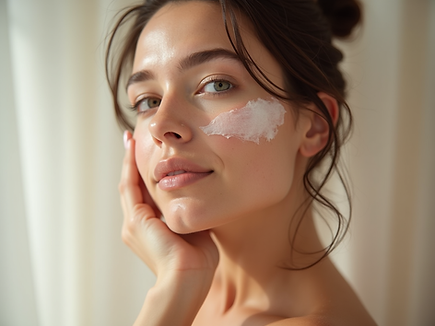 body treatment skincare woman elegance.png