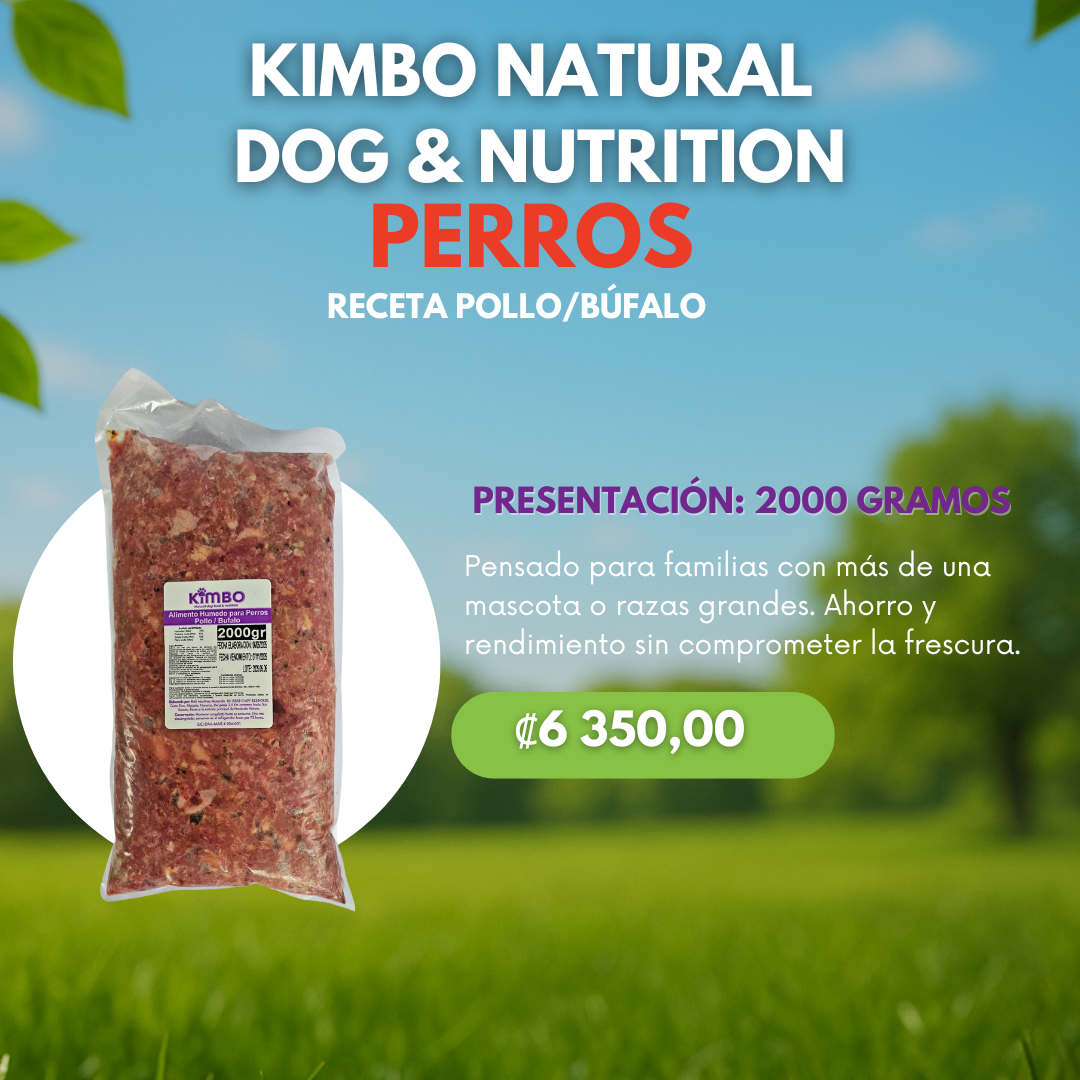 Kimbo Perro – Pollo & Búfalo