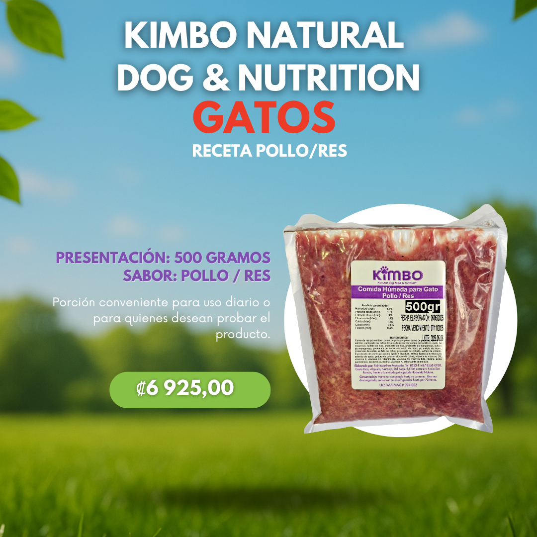Kimbo Gato – Pollo & Res 1kg