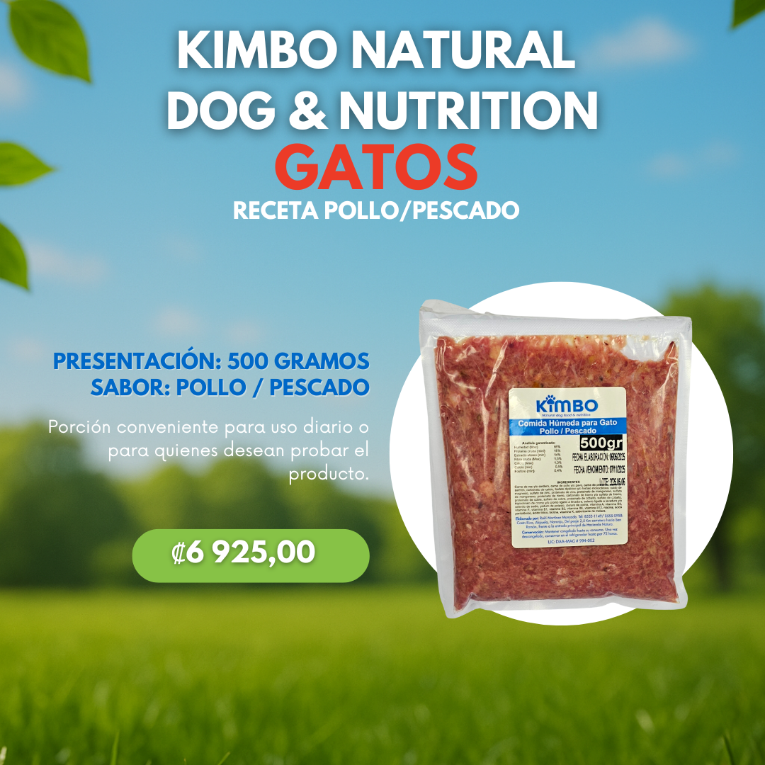 Kimbo Gato – Pollo & Pescado 1kg