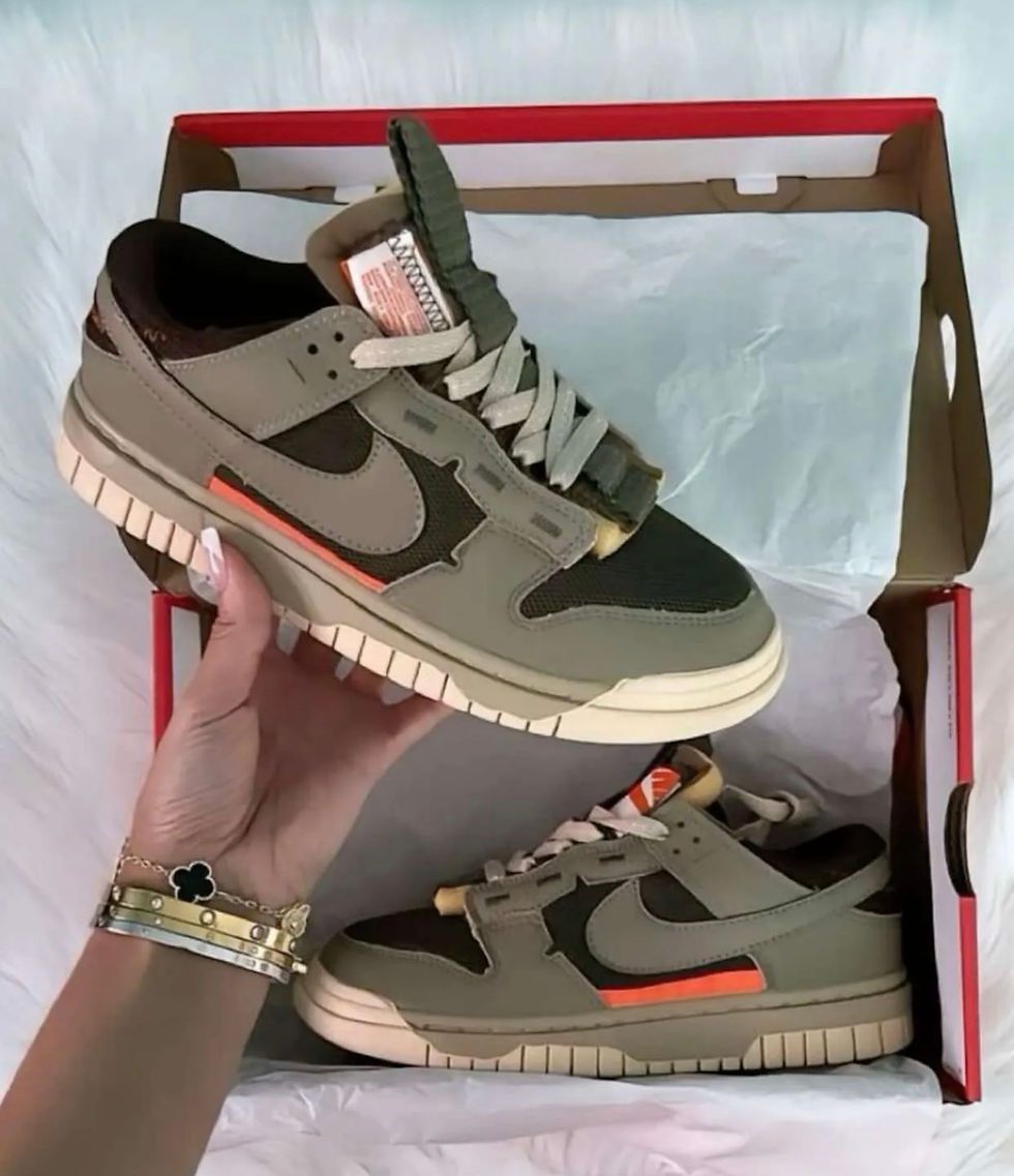 Dunk jumbo olive