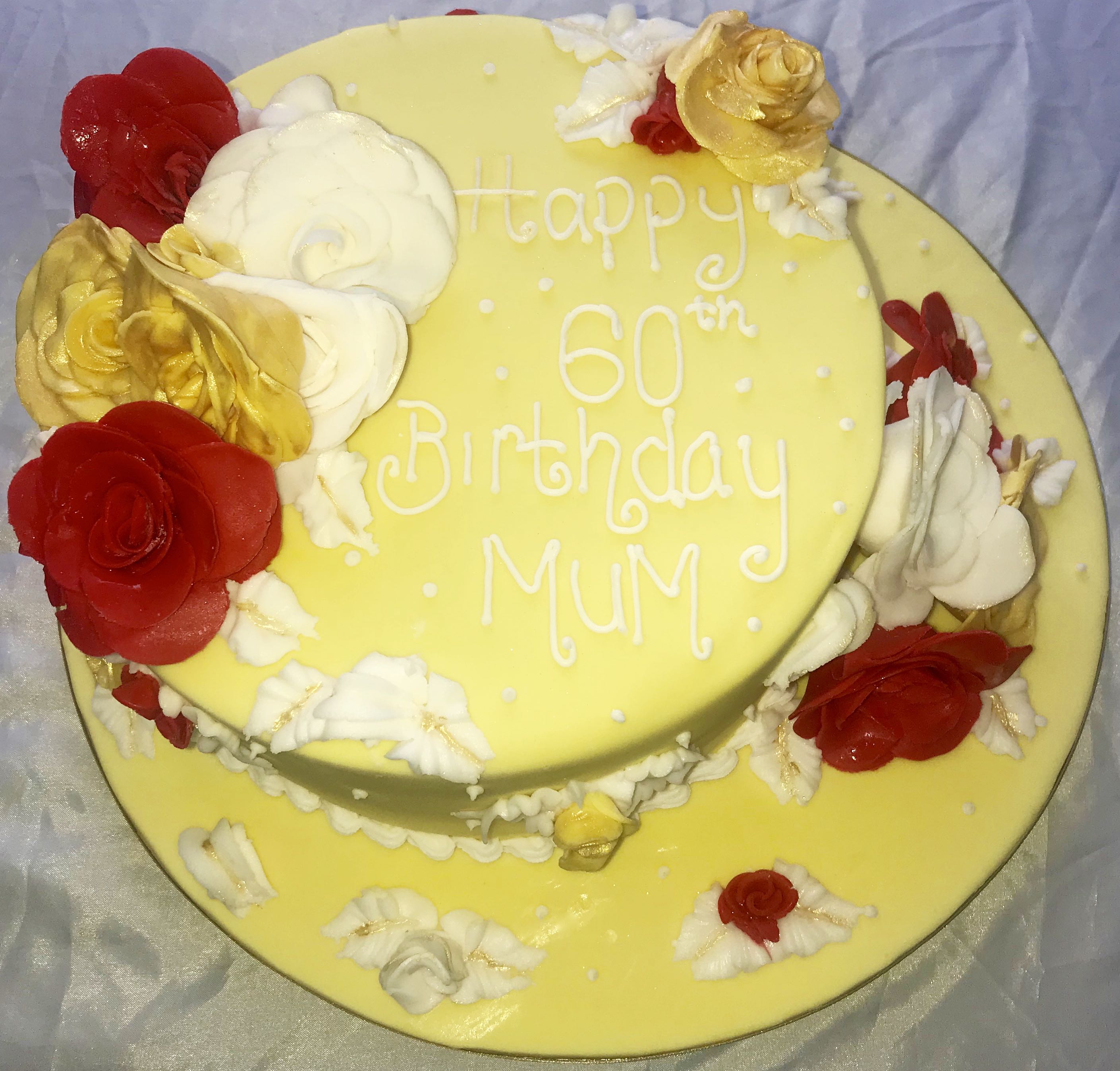 60th Birthday Cake