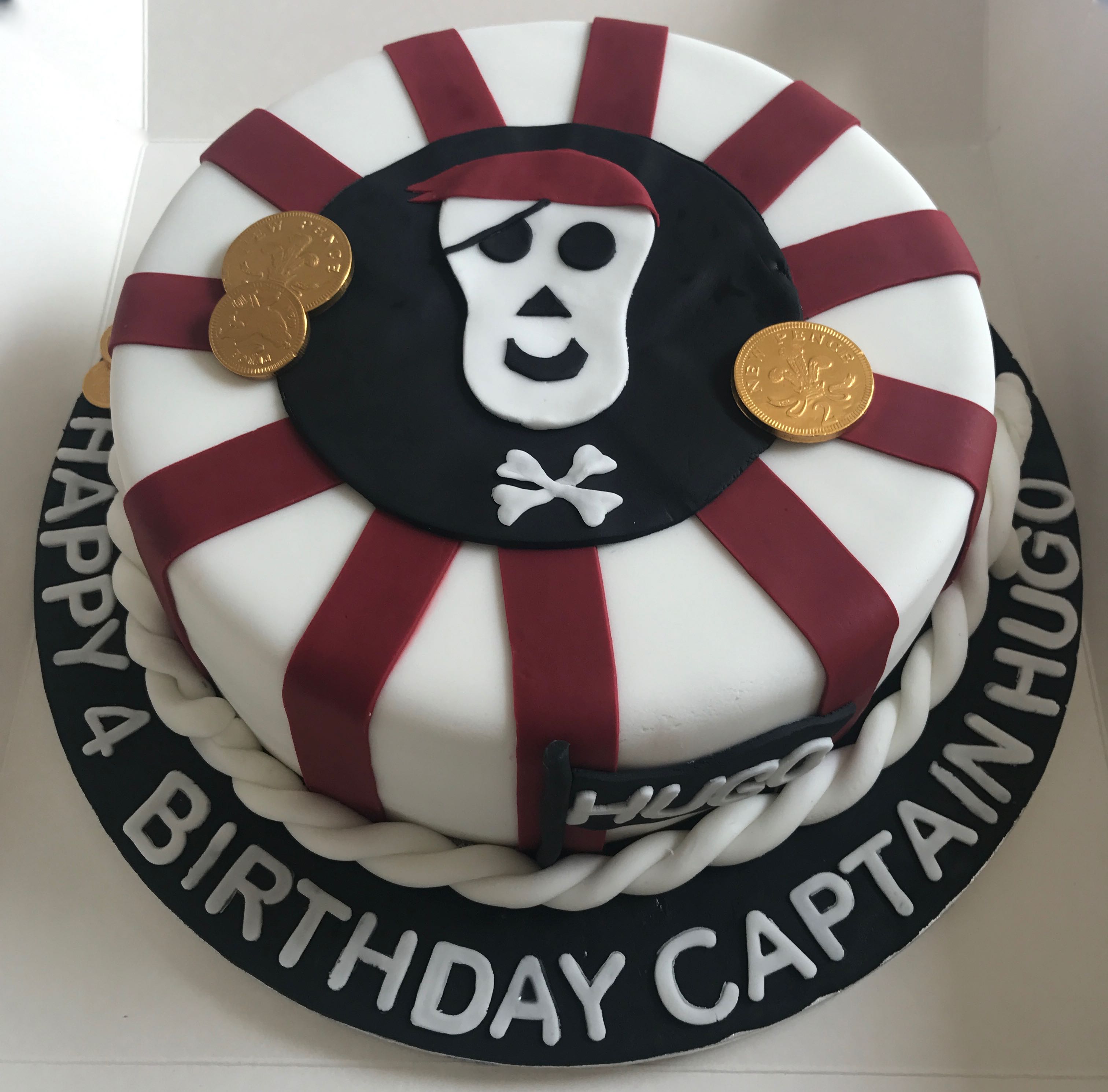 Pirate Birthday Cake