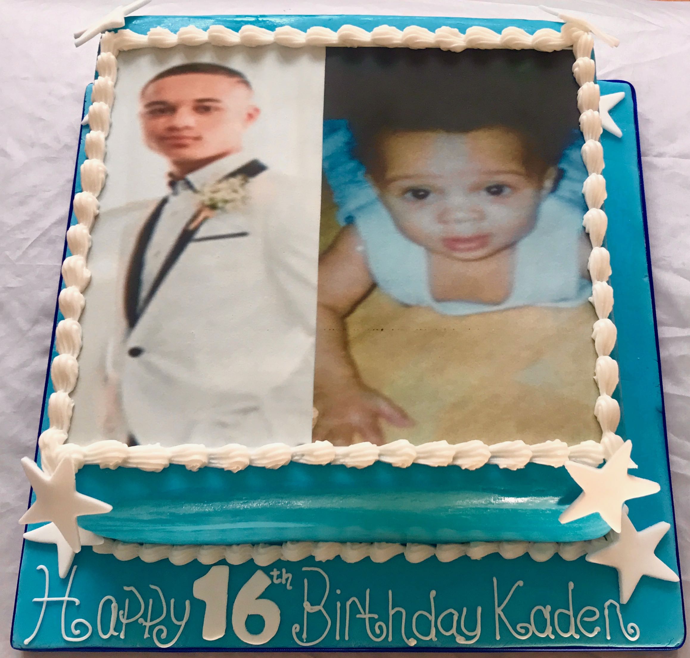 16th Birthday Rum cake