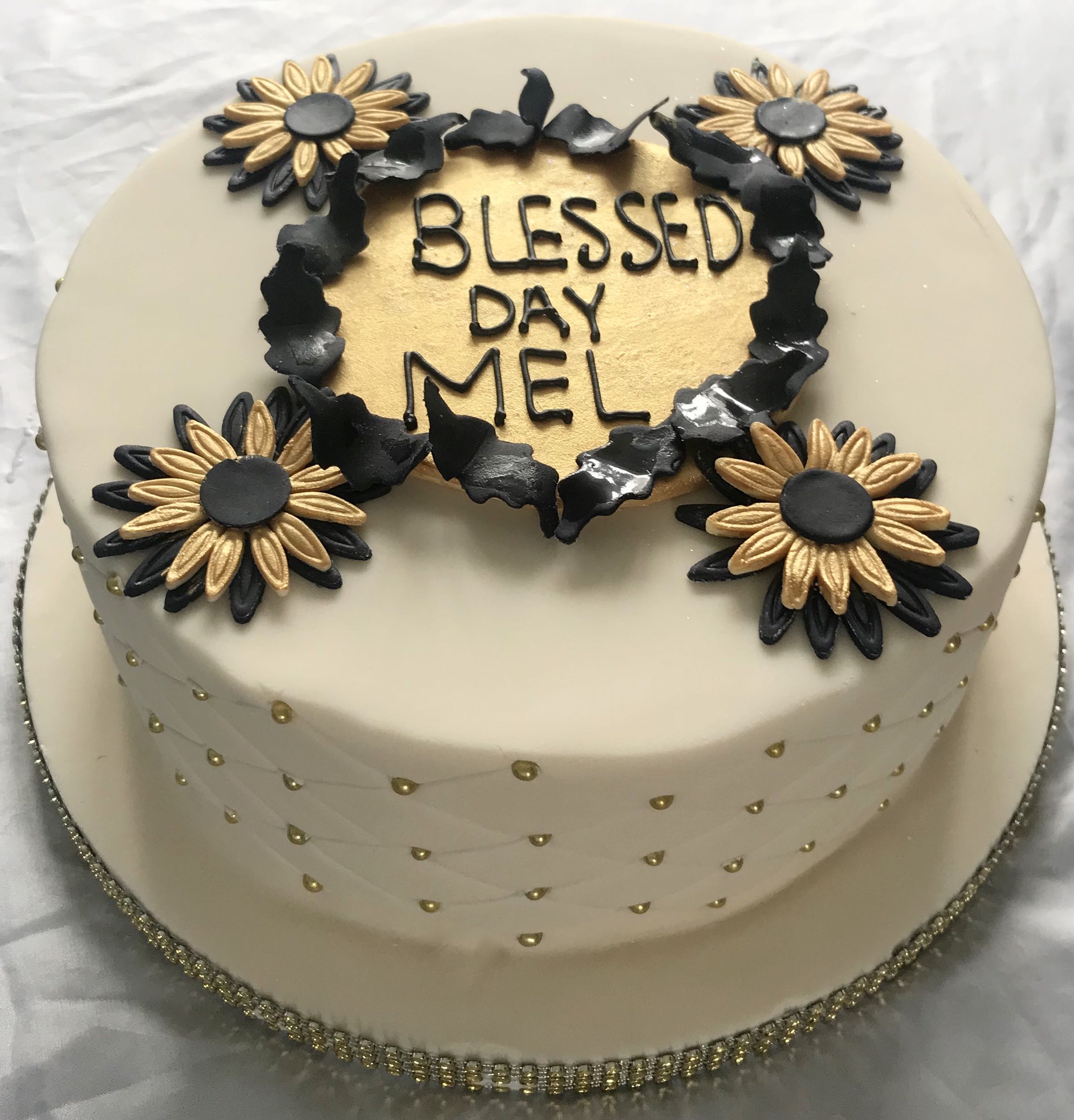 Blessed Birthday Cake