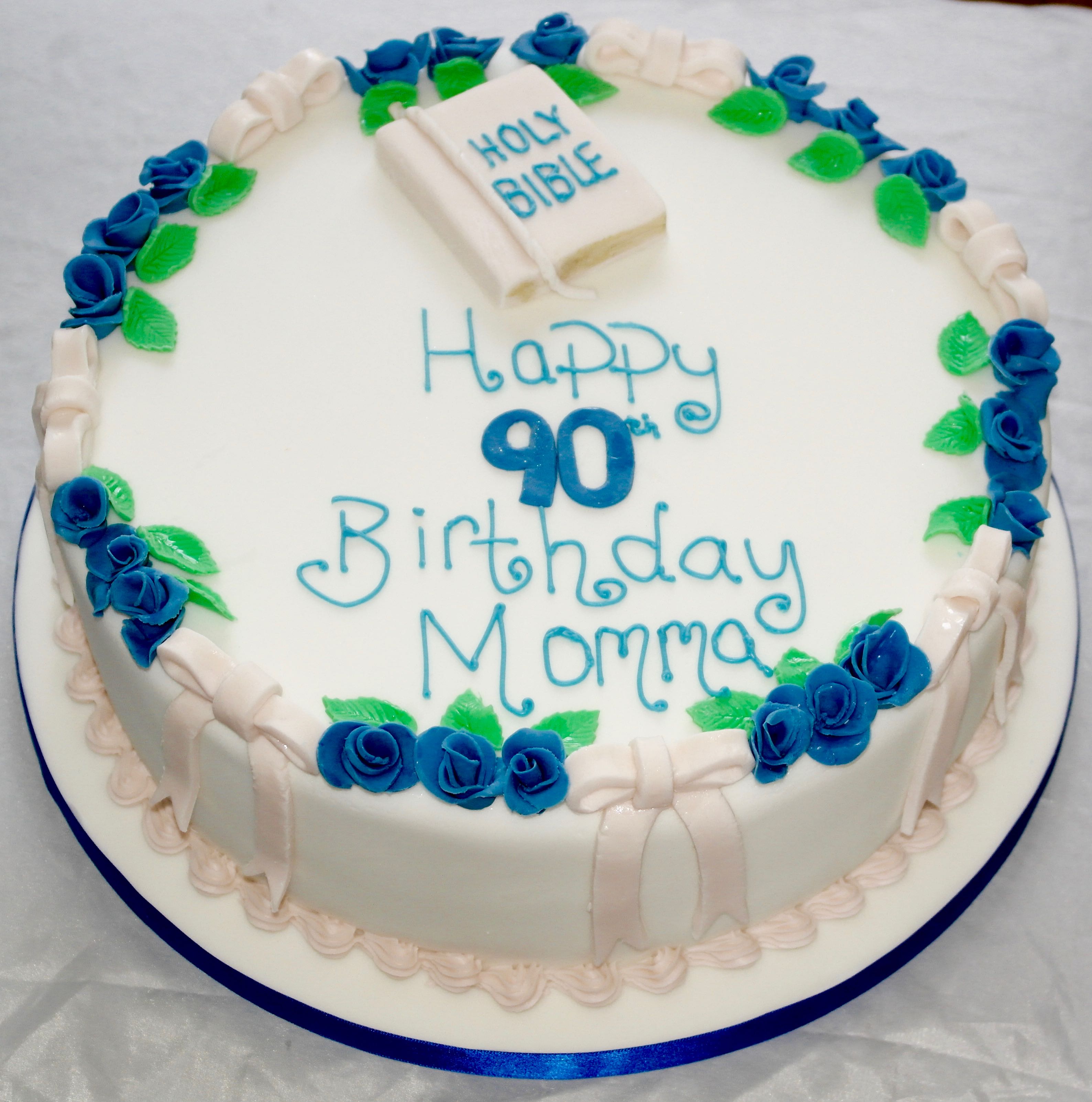90th Birthday Cake