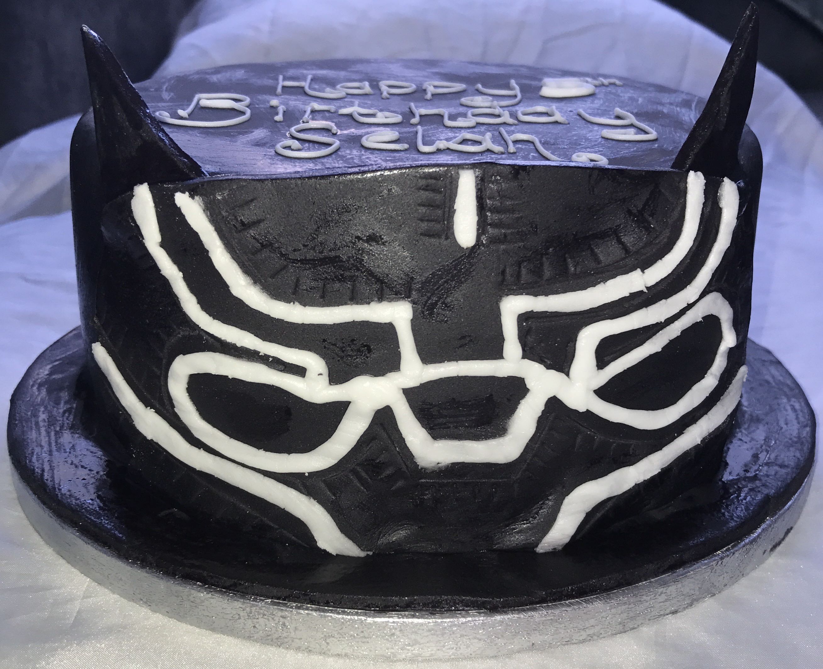 Black Panther Birthday Cake