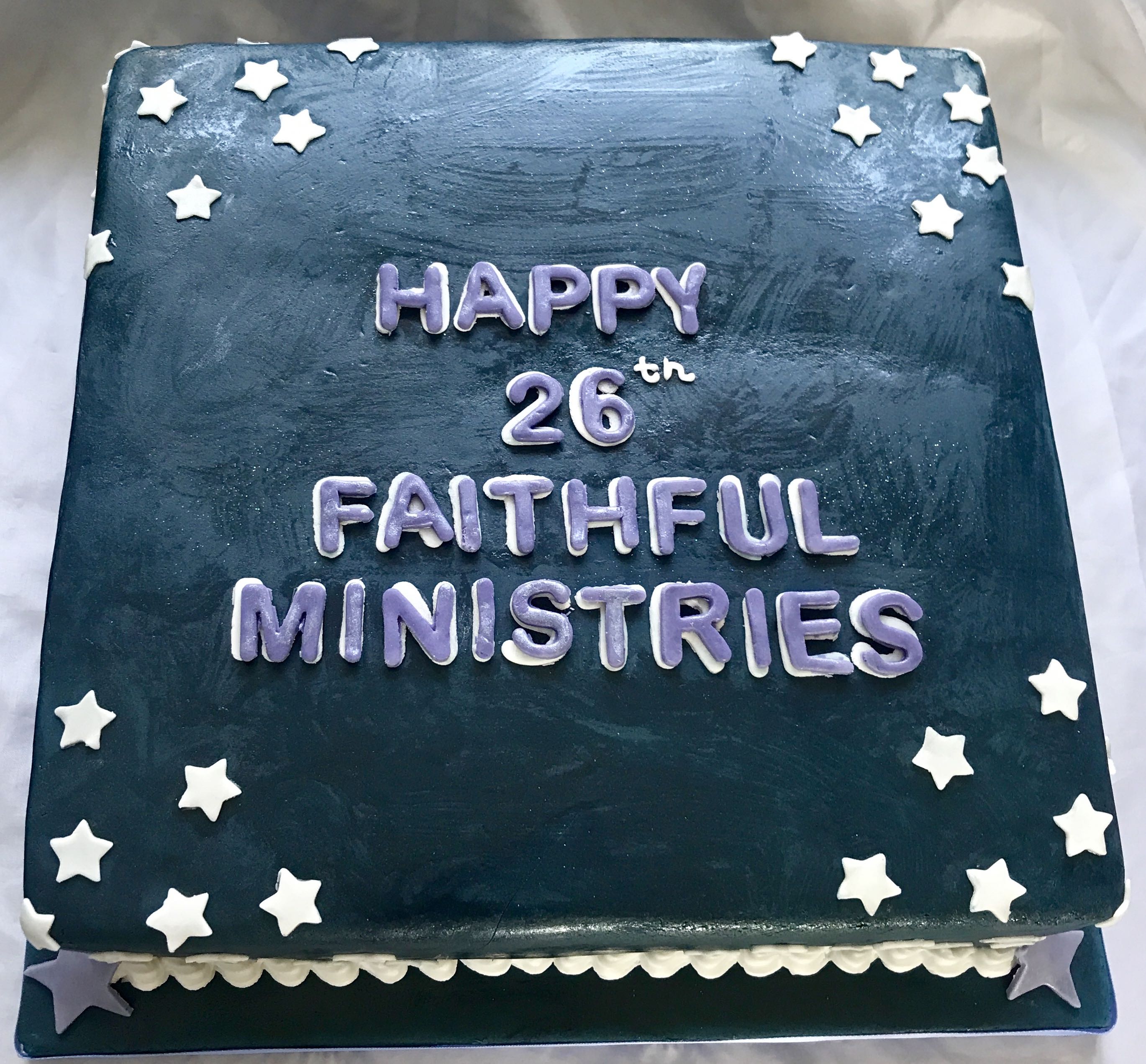 26th Anniversary Cake