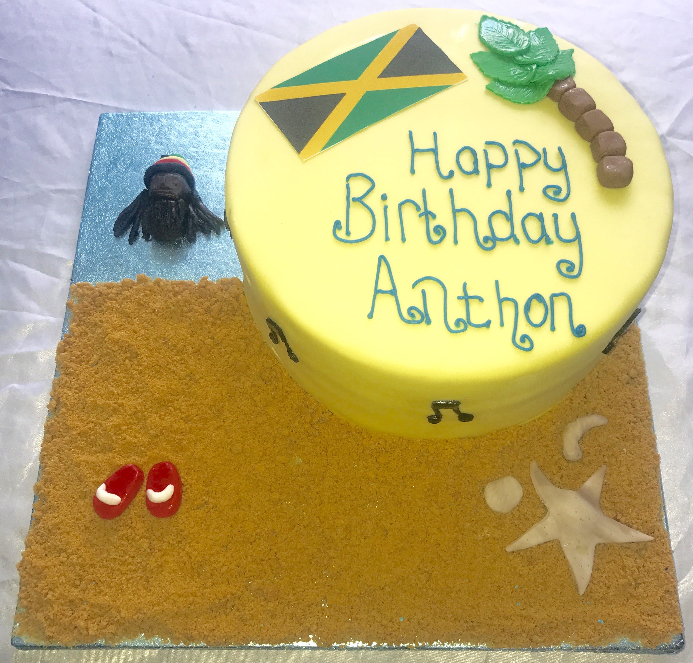 Beach Themed Cake