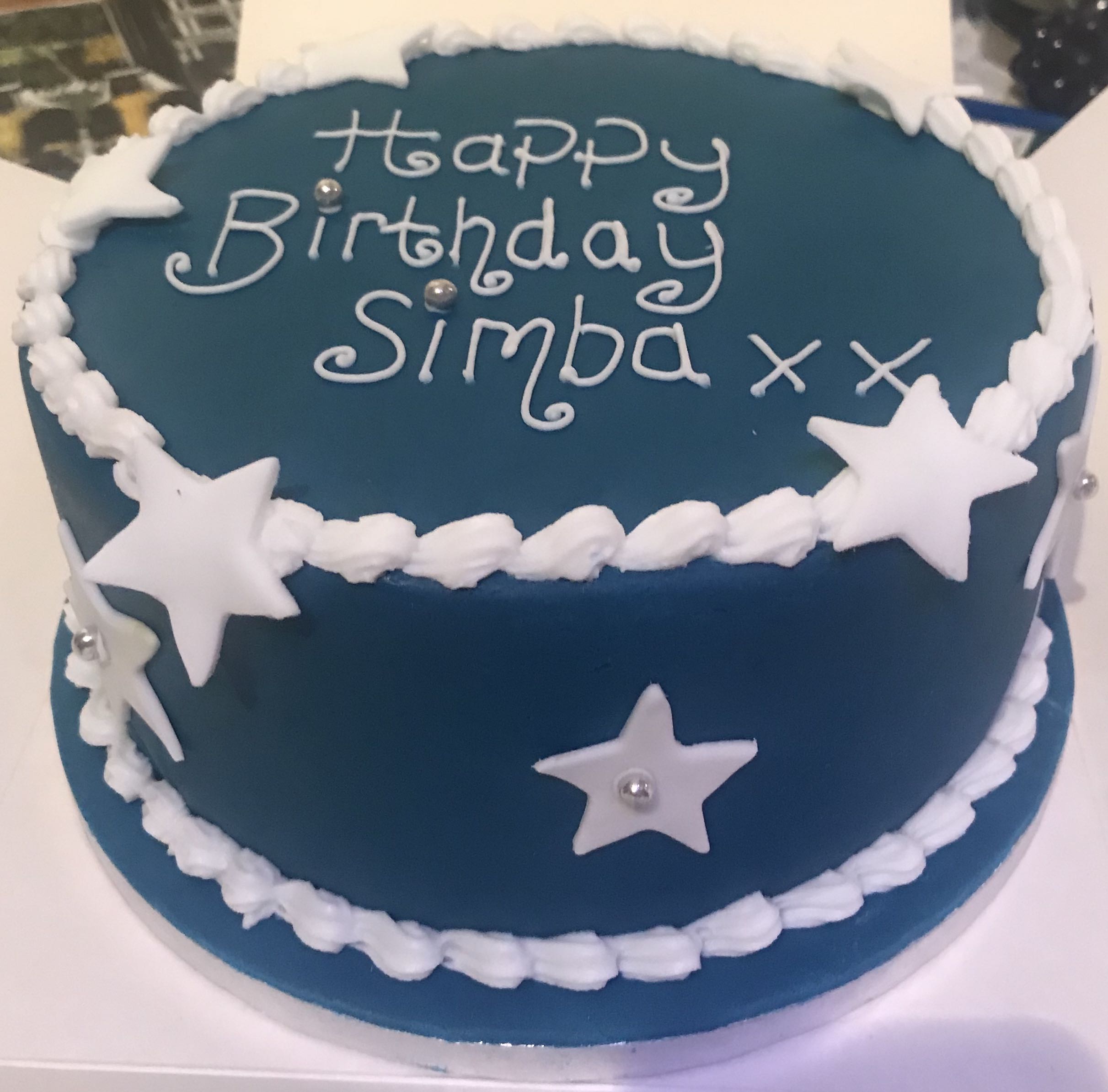 Stars Birthday Cake