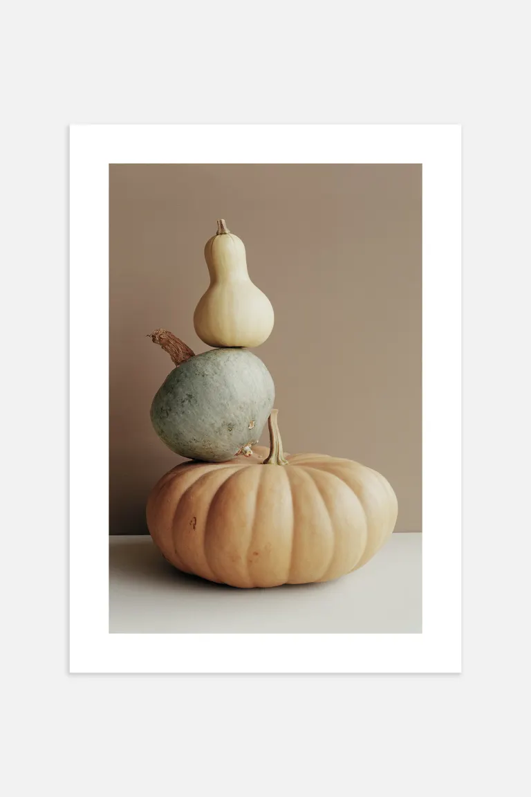 H&M Home - Affiche citrouille. 15.99€