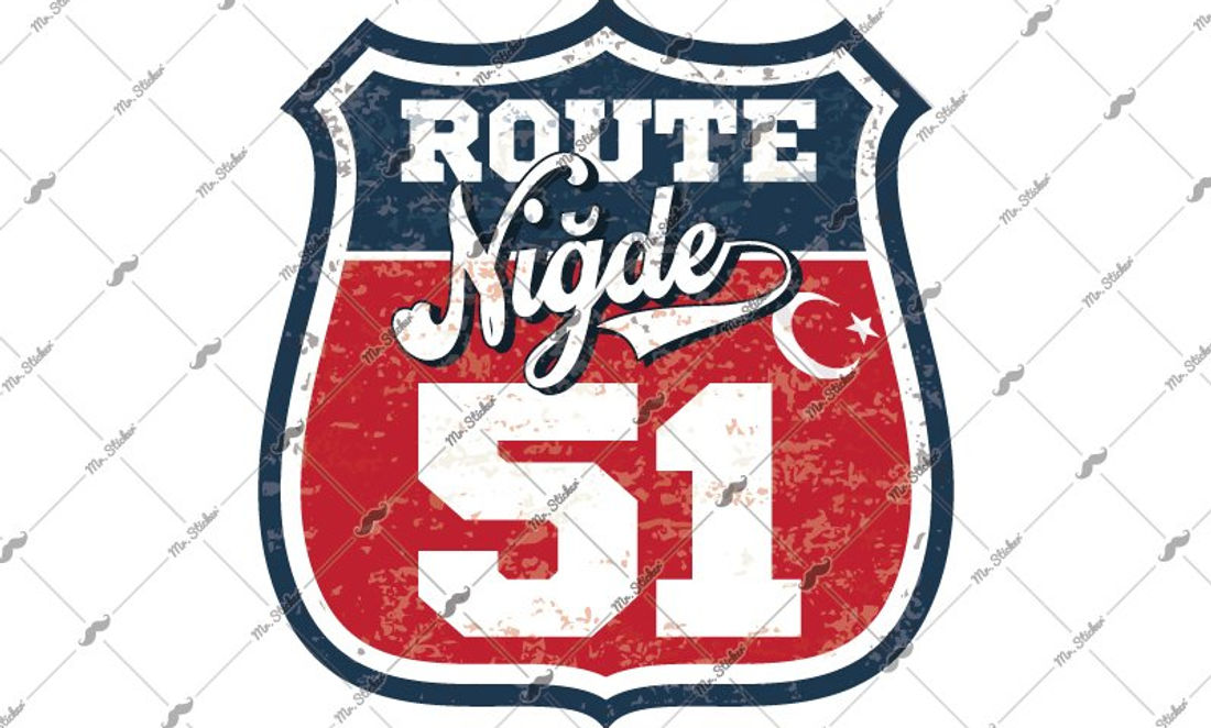 ROUP63 Route Niğde 51 Etiketi
