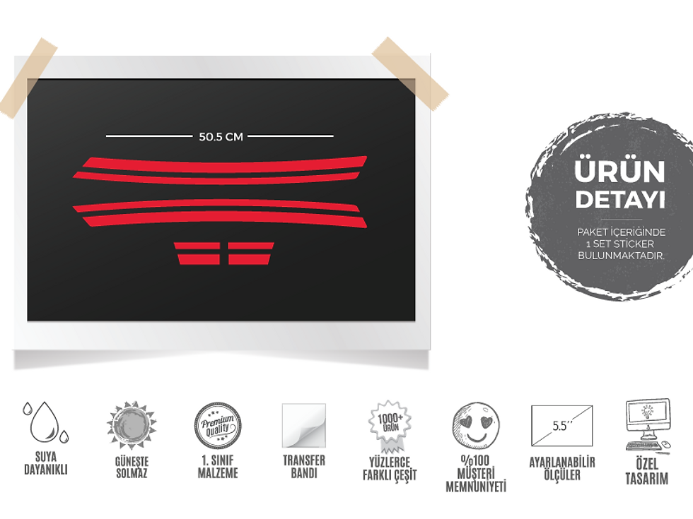 Küçük resim: STS46 Vespa GTS 250 GTS 300 Uyumlu Yan Cita Seti Renk Secenekli