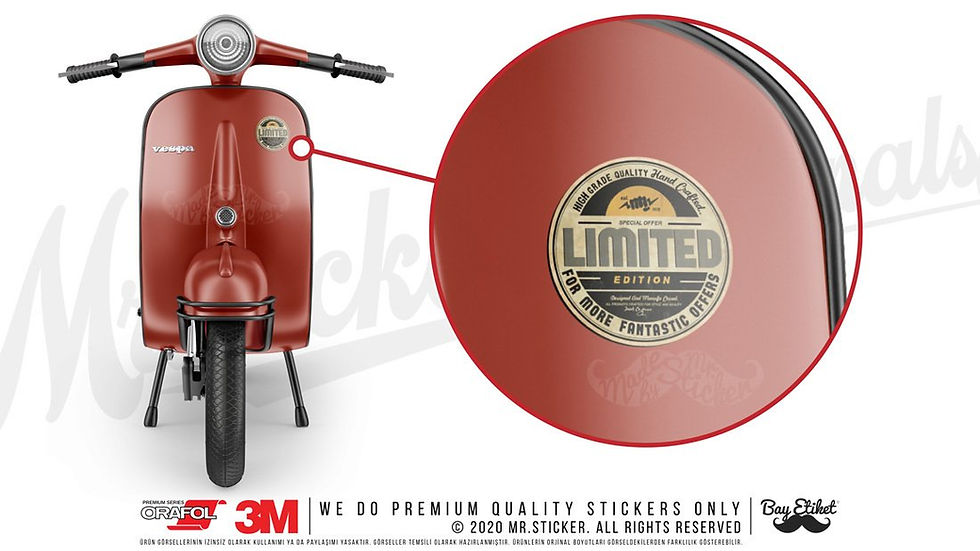 Küçük resim: VTR16 Limited Yazili Etiket