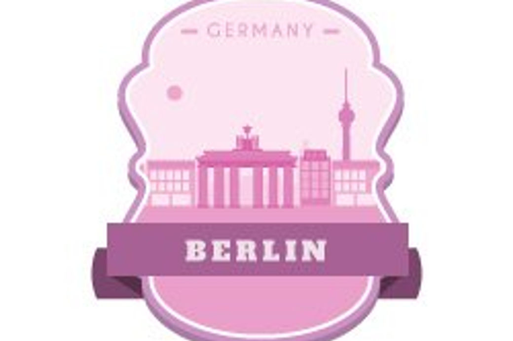 CST16 Berlin Almanya Etiketi