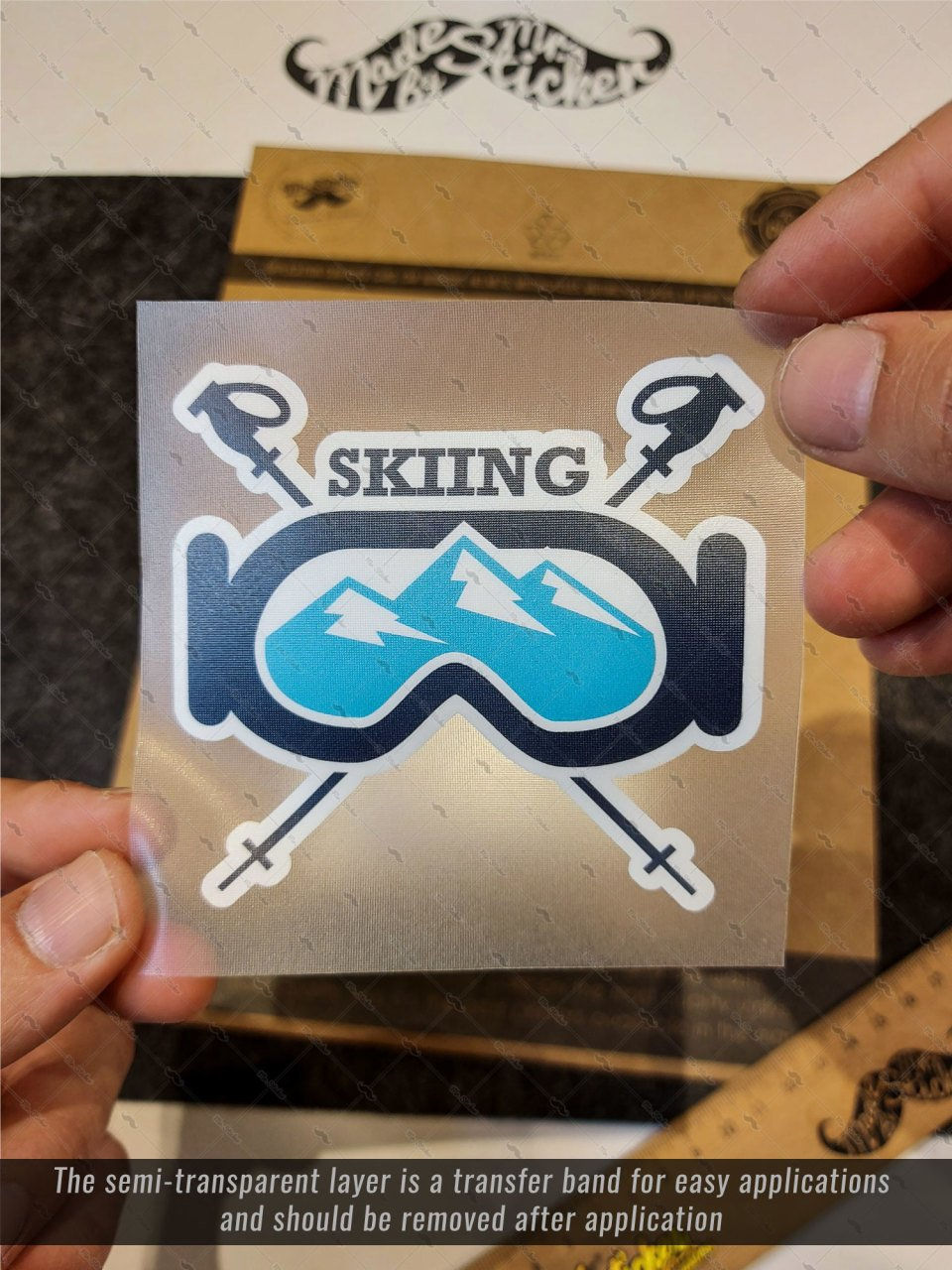 Küçük resim: HBGBDL8 Kayak Sticker Seti 5 Parca