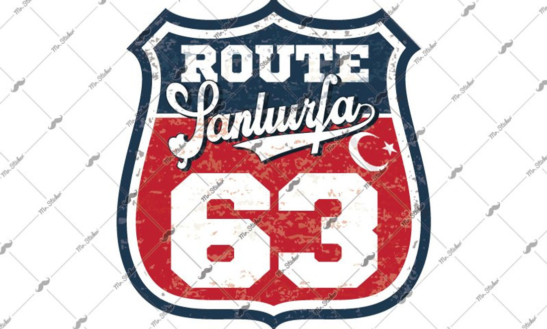 ROUP75 Route Şanlıurfa 63 Etiketi