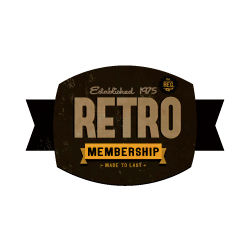 Mr.Sticker-VTR17 Retro Membership Yazili Etiket