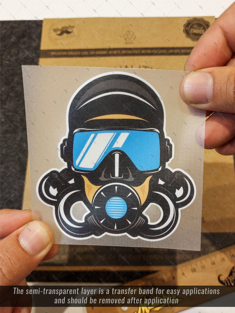 Küçük resim: HBGBDL10 Dalgic Sticker Seti 5 Parca
