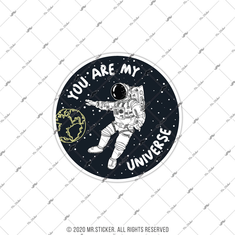 MSL153 Sen Benim Dunyamsin Yazili Etiket