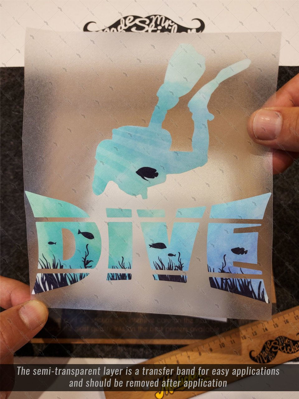 Küçük resim: HBGBDL11 Dalgic Sticker Seti 4 Parca