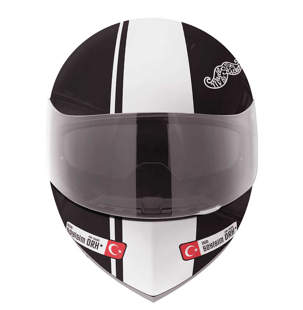 Mr.Sticker-BT09 Isme Ozel Reflektif Kan Grubu Etiket Seti - Ozel Seri1