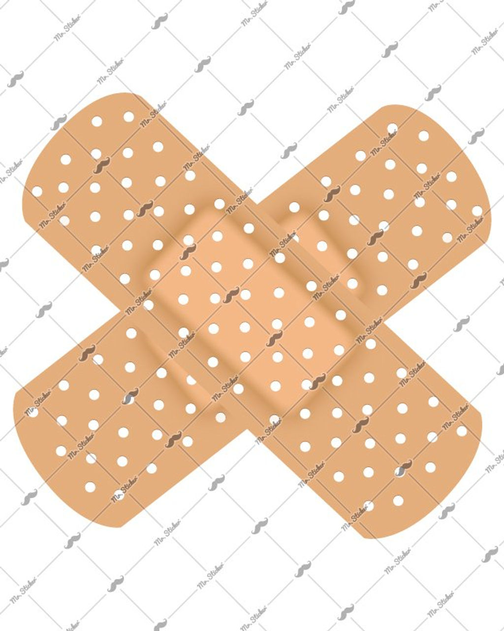 RFHLM39 Reflektif Yara Bandi Etiketi - Tek Parca