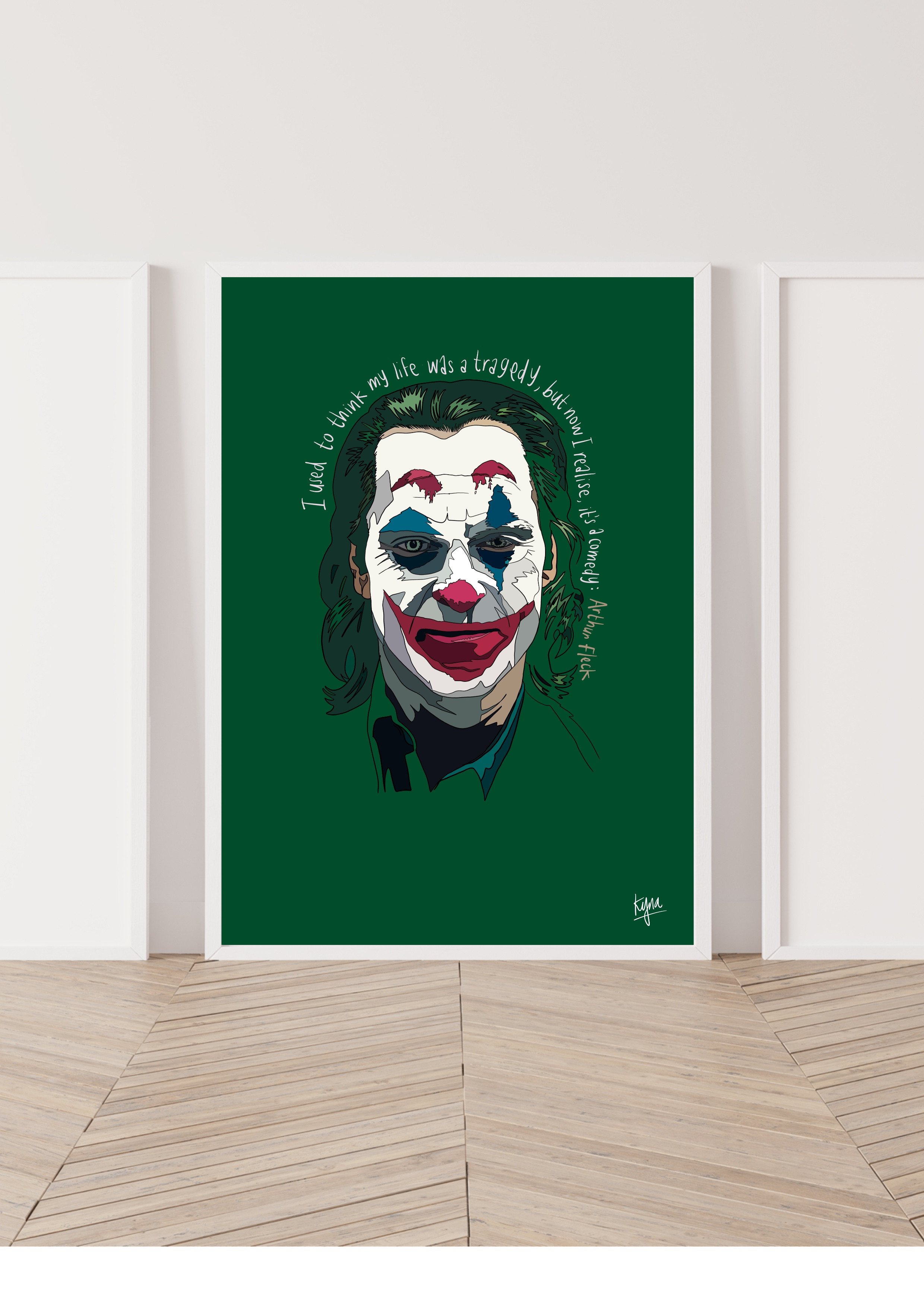 Kyna Scribbles X Hatter Editions: 'Joker'