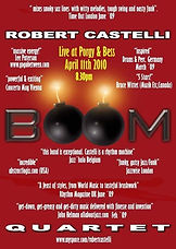 Poster for Concert at Porgy  & Bess, Vienna 2010g