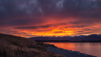 Lake Pukaki Sunset