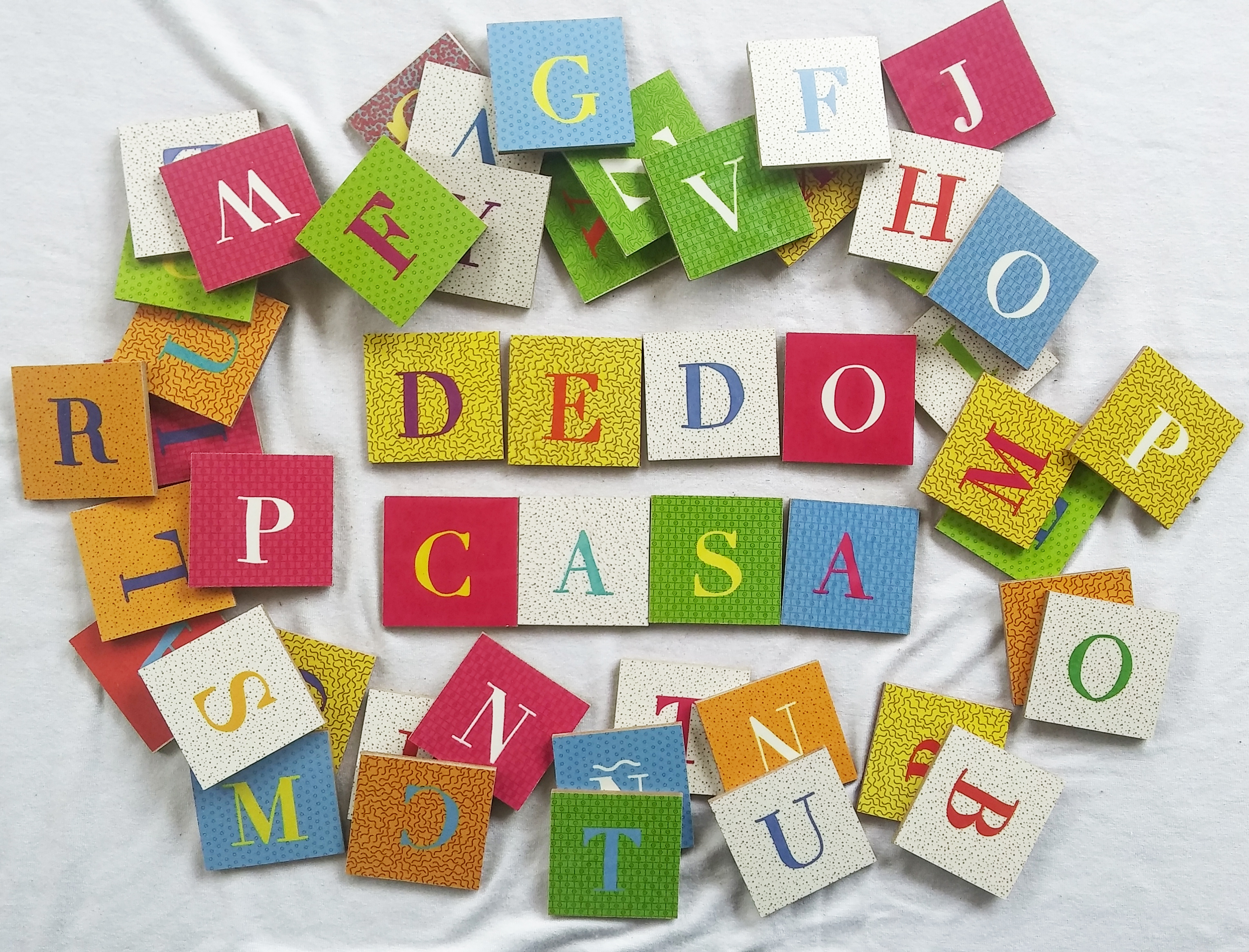 Letras con imán