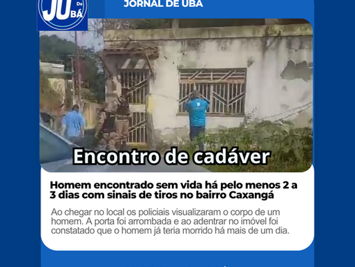 Cadáver encontrado com sinais de tiros e em estado de putrefação no bairro Caxangá