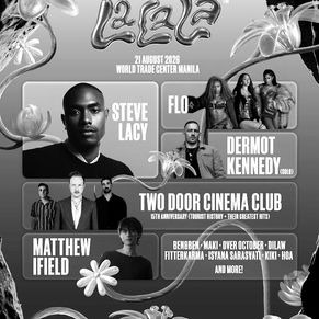 LALALAFEST MANILA ANNOUNCES LINE-UP FEATURING STEVE LACY, TWO DOOR CINEMA CLUB, FLO, BEN&BEN, AND MORE!