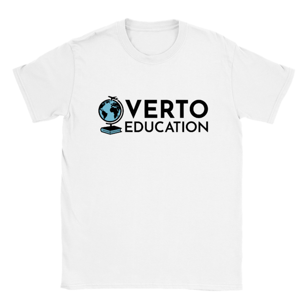 Classic Unisex 2023 Verto Education Logo Crewneck T-shirt